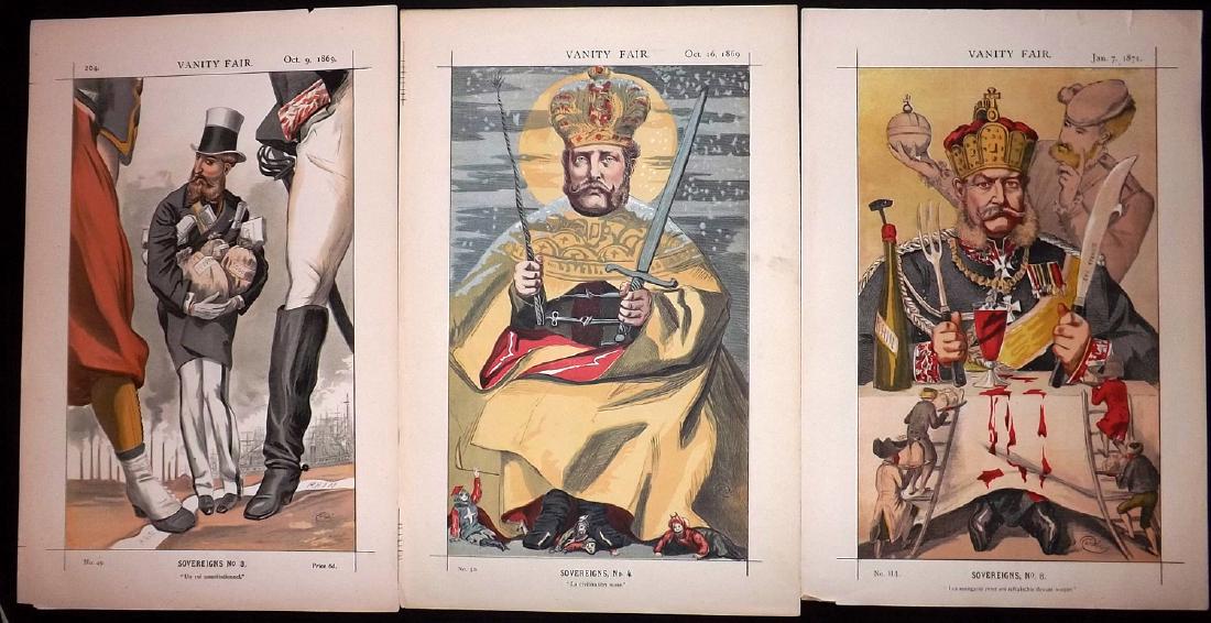 Vanity Fair Prints 1869-1 Europe Royalty. Russia etc (1 of 1)