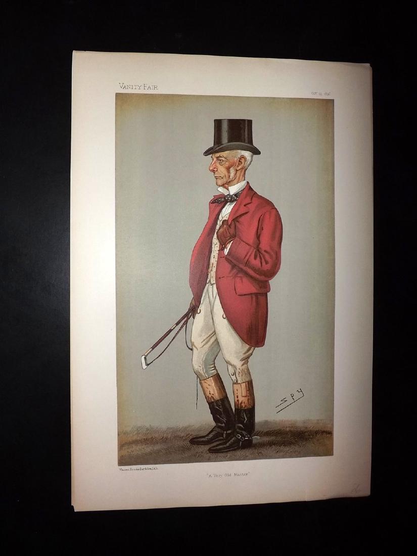 Vanity Fair Print 1896 Thomas Garth, Fox Hunter (1 of 1)