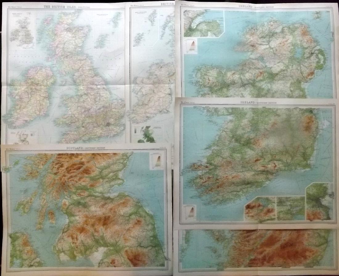 Bartholomew, John 1922 Lot 5 Maps of Britain & Ireland (1 of 2)