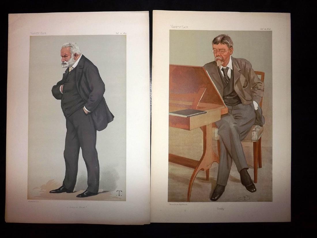 Vanity Fair Prints 1879-1913 Literary (3) Frank Harris (1 of 2)