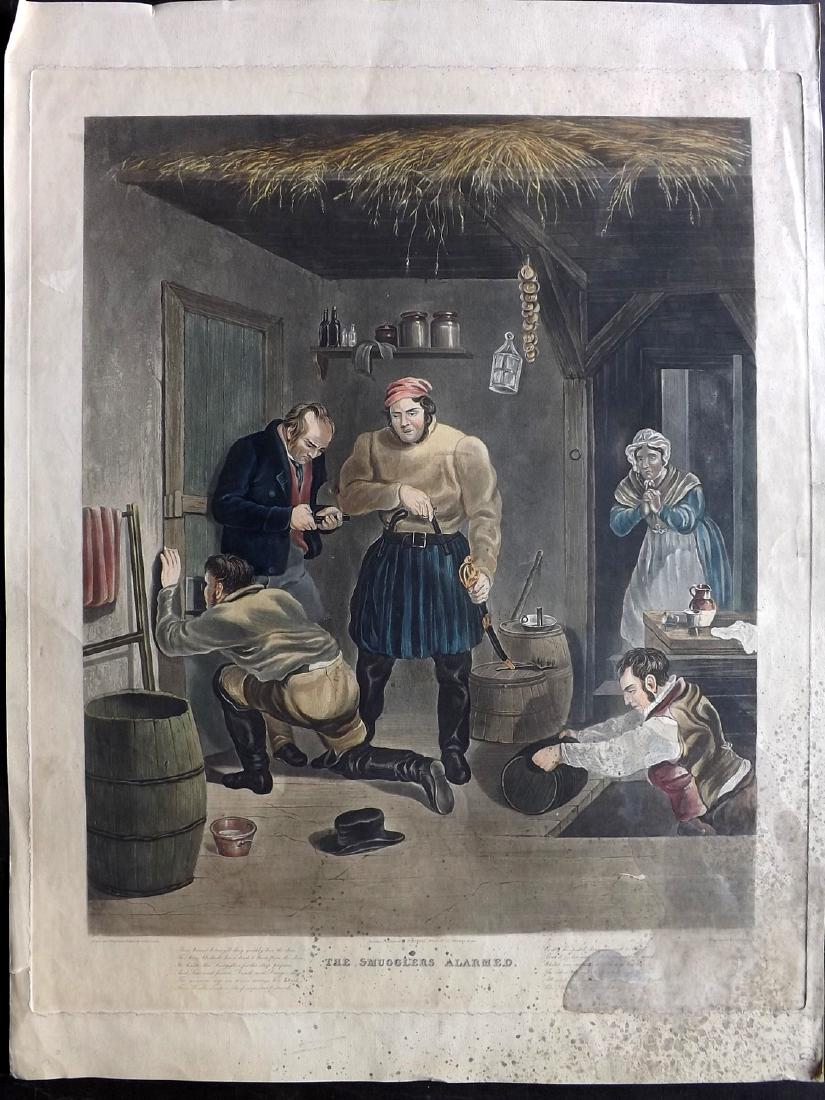 George Hunt after Samuel Jones C1825 LG HCol Print (1 of 2)