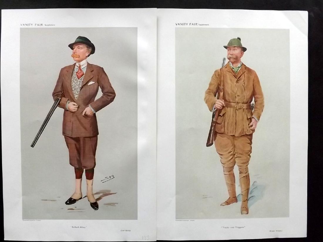 Vanity Fair Prints 1908-09 Pair of Game Hunters (1 of 1)