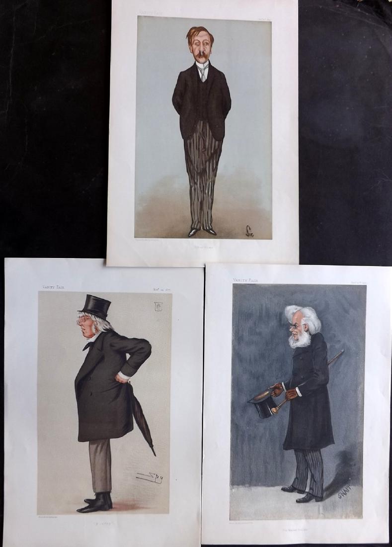 Vanity Fair Prints 1877-1903 Literary (3) Ibsen etc (1 of 2)