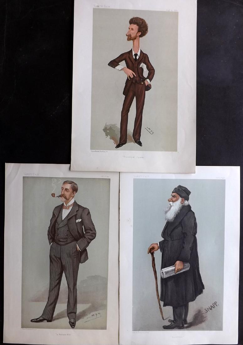 Vanity Fair Prints 1888-1901 Literary (3) Tolstoy etc (1 of 2)