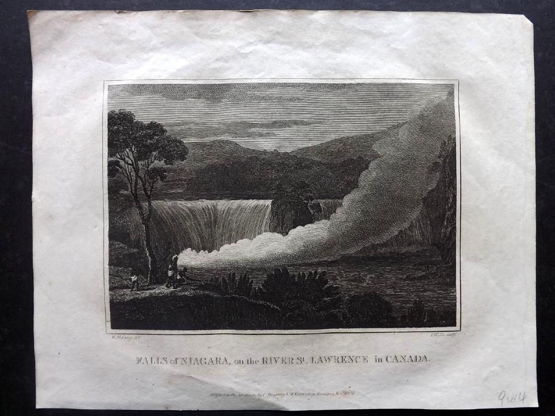 Canada 1807 Copper Plate of Niagara Falls (1 of 1)