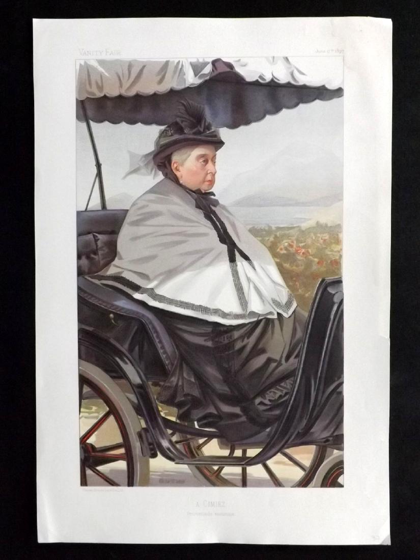 Vanity Fair Print 1897 Queen Victoria, Royal (1 of 1)
