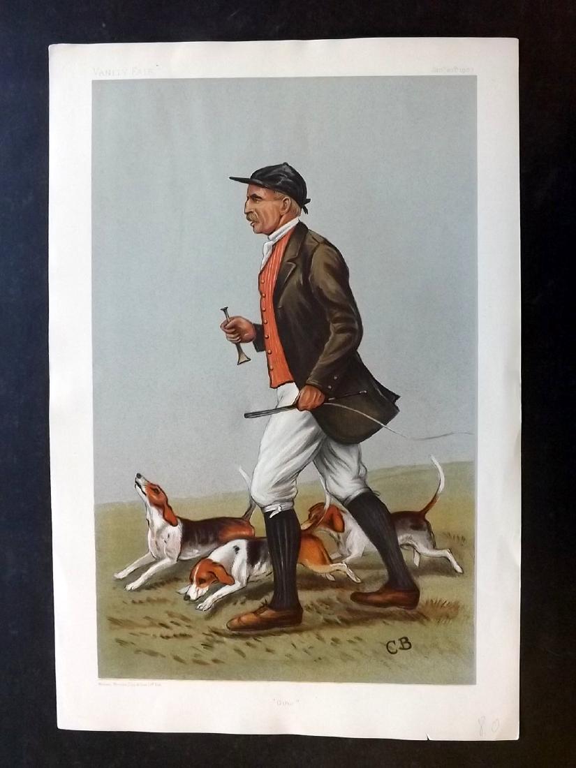 Vanity Fair Print 1902 Otho Paget, Fox Hunter (1 of 1)