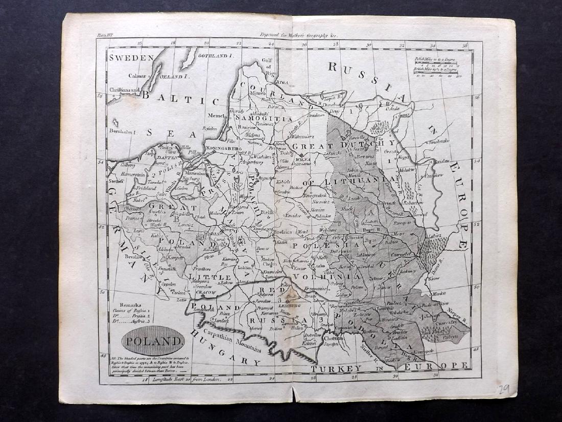 Walker, John 1795 Map of Poland (1 of 1)