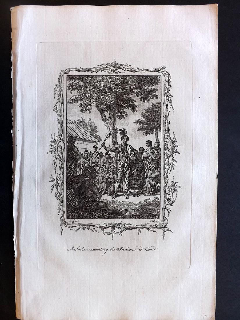 Fenning & Collyer 1765 Print. Native American Indians (1 of 1)