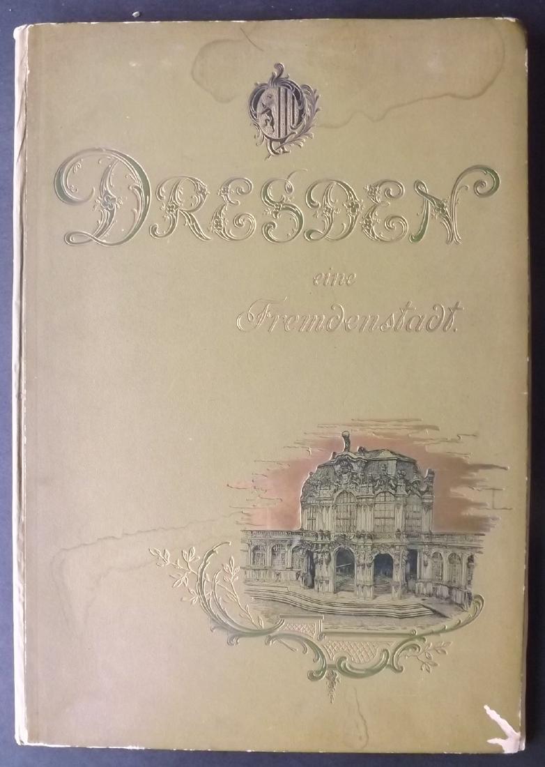 Book - Dresden 1898 Illustrations, Folio. Views etc (1 of 9)
