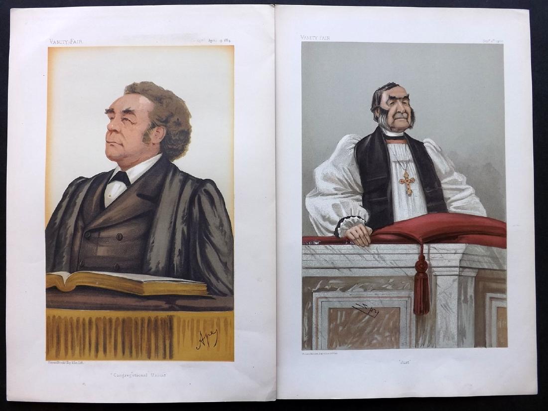 Vanity Fair Prints 1884-1902 Pair of Clergy Spy (1 of 1)