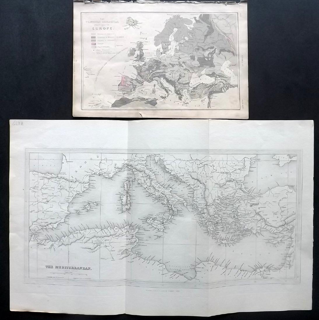 Europe 1840-73 Pair of Maps by Findlay & Lowry (1 of 2)