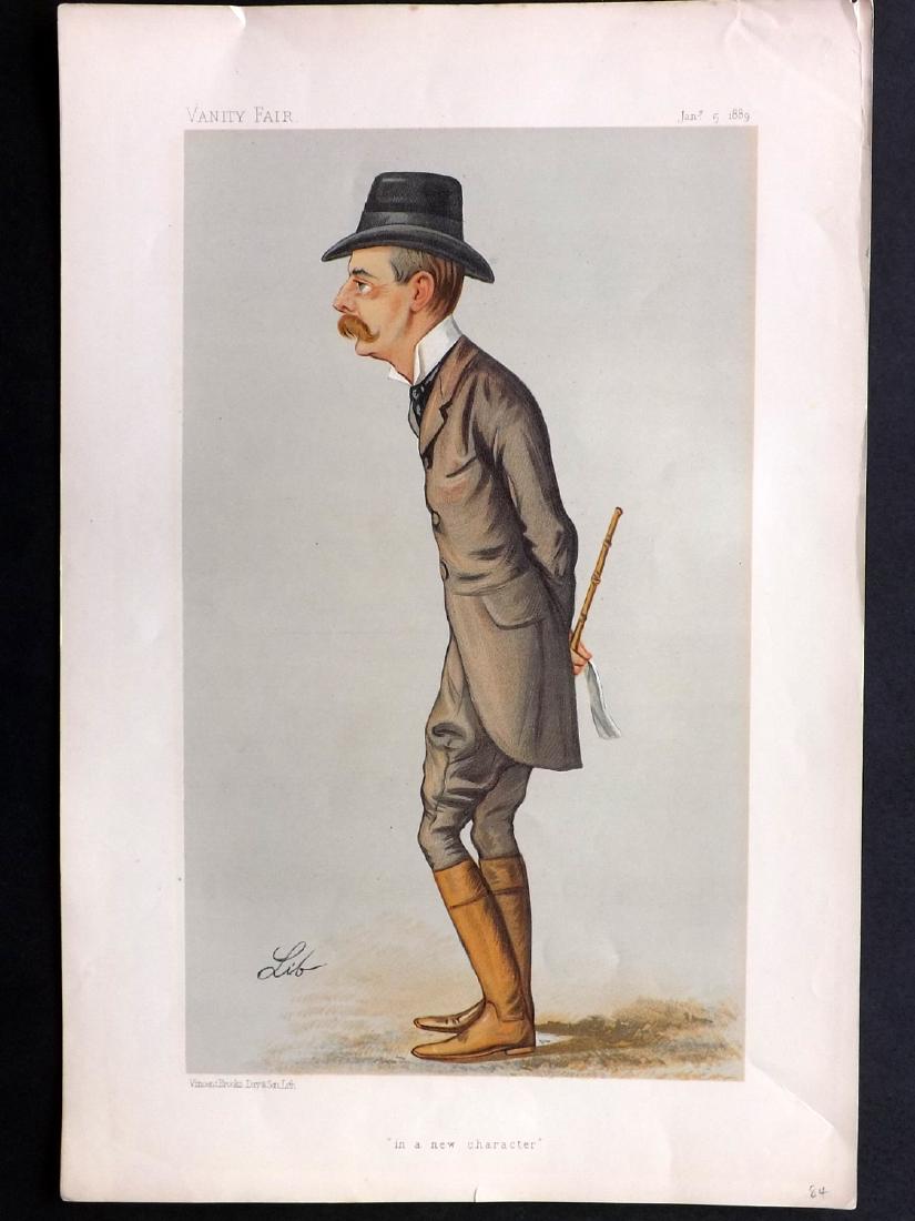 Vanity Fair Print 1889 Randolph Spencer Churchill (1 of 1)