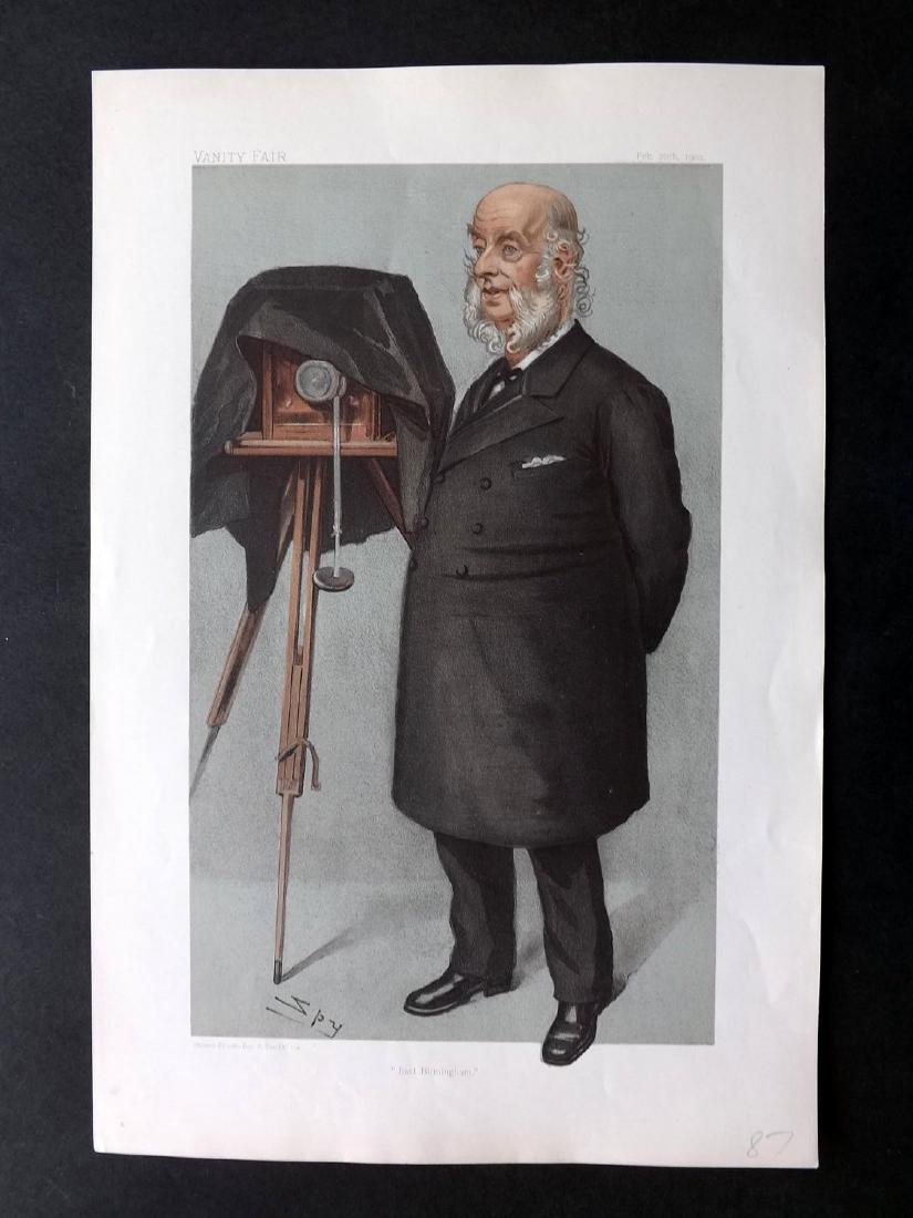 Vanity Fair Print 1902 John Benjamin Stone Photographer: Chromolithograph Published 1869-1914, London for "Vanity Fair" Paper Size: 15 x 11 inch (38 x 28cm) Good Condition