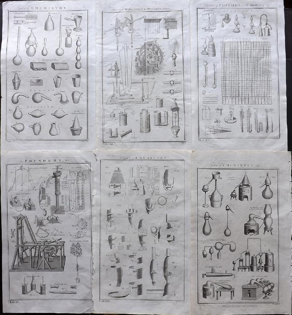 Howard, George 1796 Lot of 6 Science & Tech Prints (1 of 2)