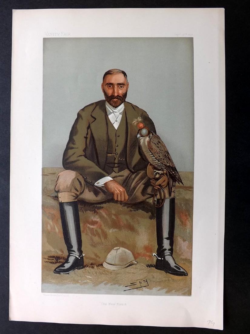 Vanity Fair Print 1897 Gerald Lascelles, Game Hunter (1 of 1)