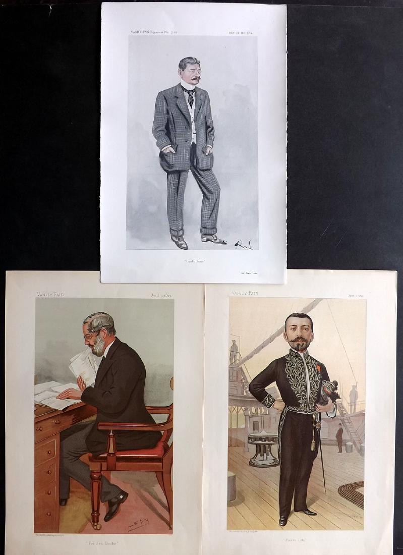 Vanity Fair Prints 1895-1913 Literary (3) Frank Harris (1 of 2)