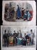 Fashion Plates C1870-90 Lot of 8 LG Hand Colored Prints - 2