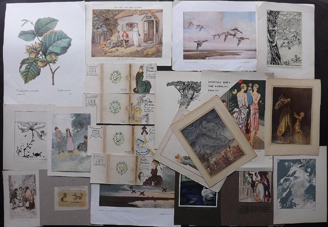 Mixed 20th Century Prints. Lot of 20 Prints (1 of 4)