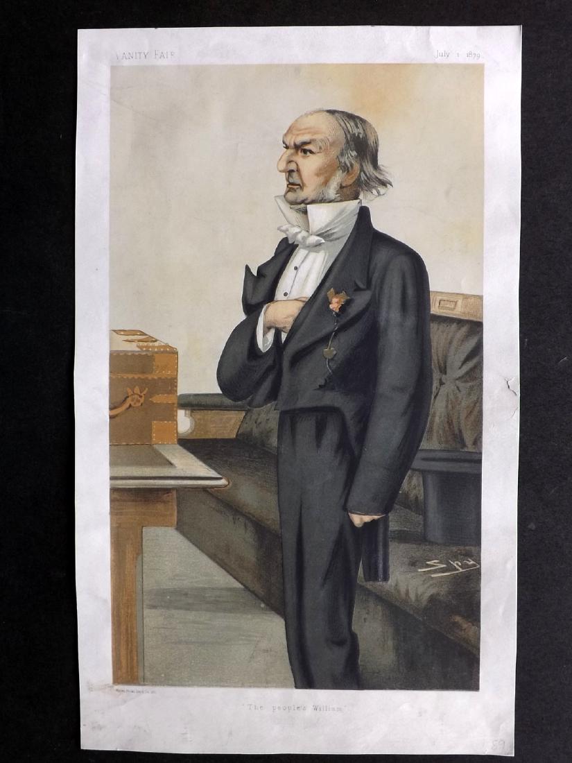 Vanity Fair Print 1879 William Gladstone, PM (1 of 1)