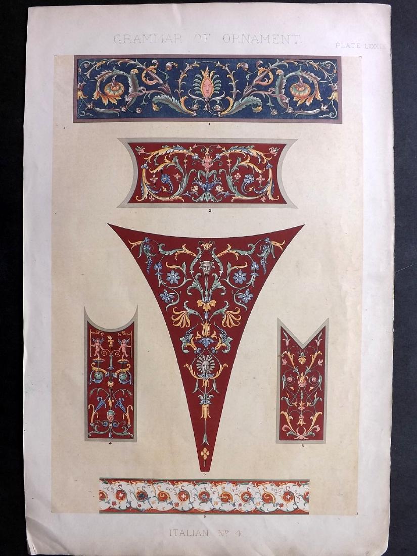 Jones, Owen 1856 LG Design Print. Italian No. 4 (1 of 2)