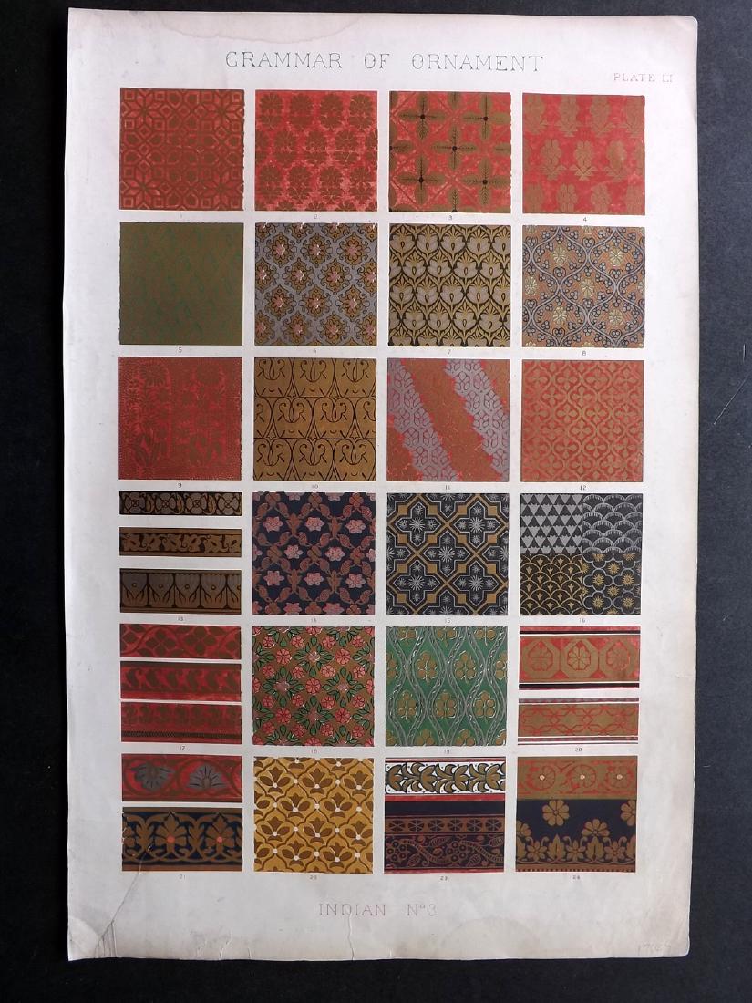 Jones, Owen 1856 LG Design Print. Indian No. 3 (1 of 1)