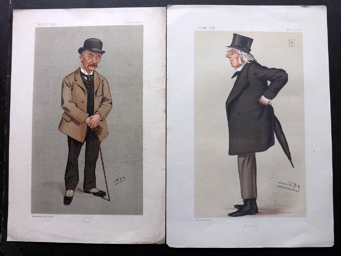 Vanity Fair Prints 1877-95 Liteary (3) Thomas Hardy etc (1 of 2)