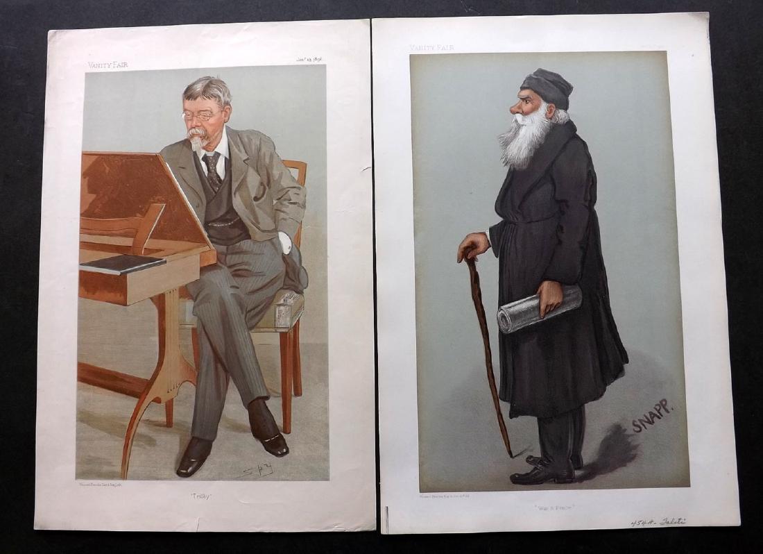 Vanity Fair Prints 1896-1906 Literary (3) Tolstoi etc (1 of 2)
