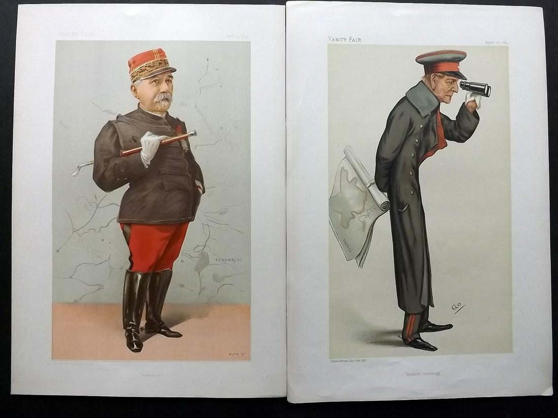 Vanity Fair Prints 1884-95 Pair of Military (1 of 2)
