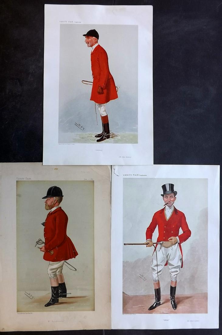 Vanity Fair Prints 1887-1909 Lot of 3 Prints. (1 of 2)