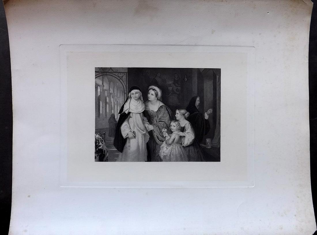 After Charles Eastlake C1850 LG Religious Engraving (1 of 2)