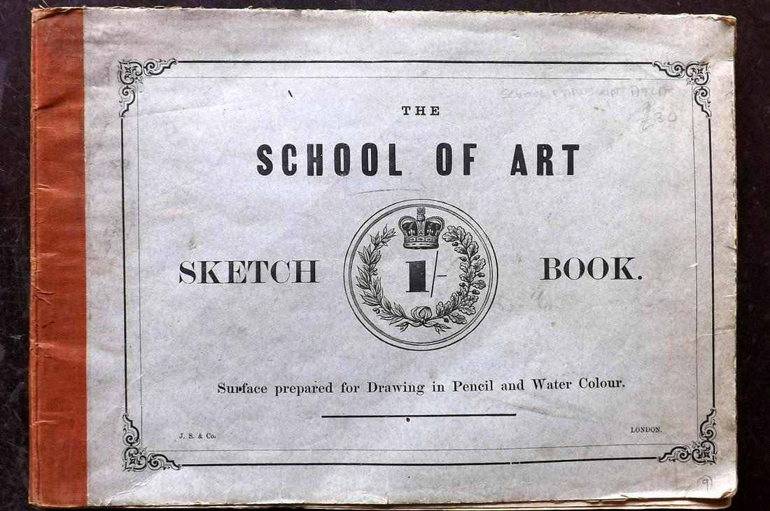Manuscript School Atlas C1900, 29 Sheets of Maps (1 of 9)