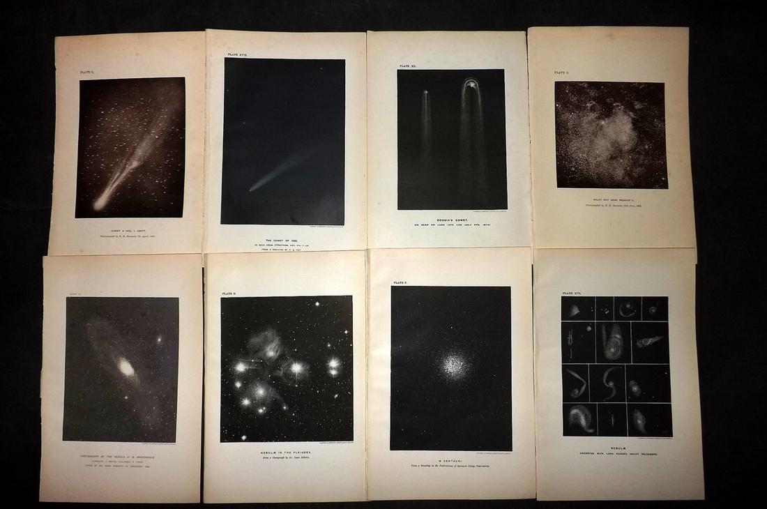 Ball, Robert 1901 Lot 9 Astronomy Prints. Comets Stars (1 of 2)