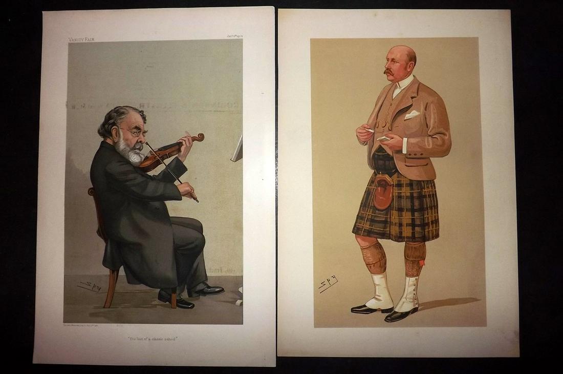 Vanity Fair Prints 1894-1913 Mixed Lot 3 incl Scotsman (1 of 2)