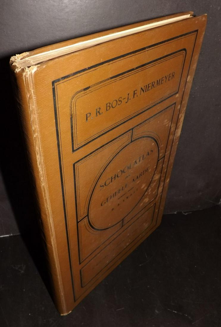 Atlas - Kwast, Berend 1932 Schoolatlas, 45 Folio Maps (1 of 8)