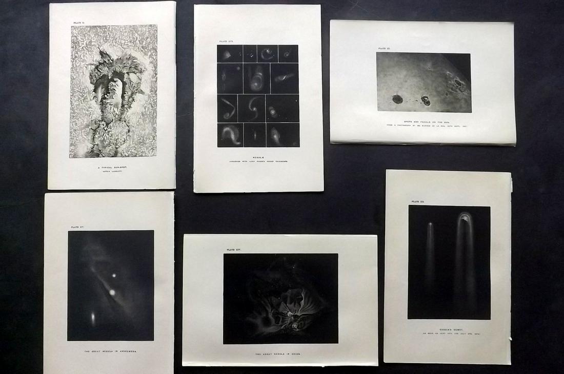 Ball, Robert 1886 Lot 6 Astronomy Sun Spots Stars Comet (1 of 2)