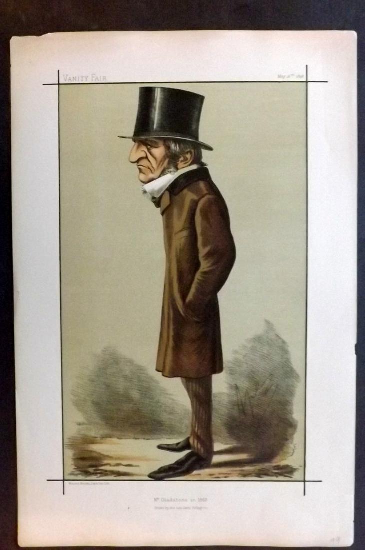 Vanity Fair Print 1898 William Gladstone Prime Minister (1 of 1)