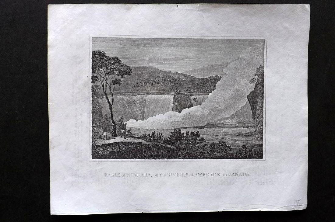 Barclay, James 1812 View of Niagara Falls, Canada (1 of 2)