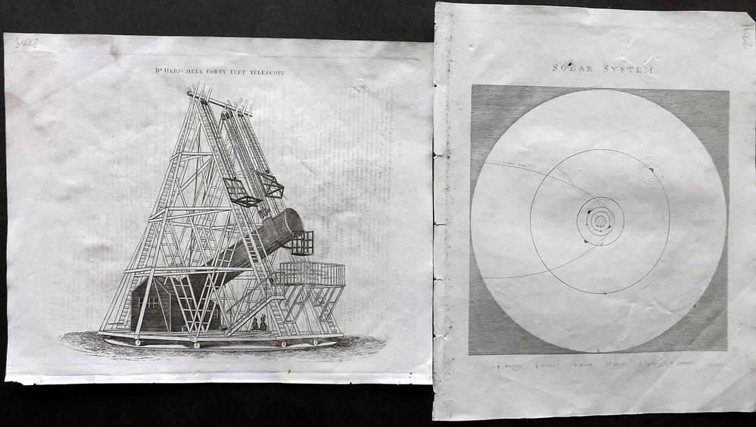 Barclay, James 1812 Pair of Astronomy Prints (1 of 2)