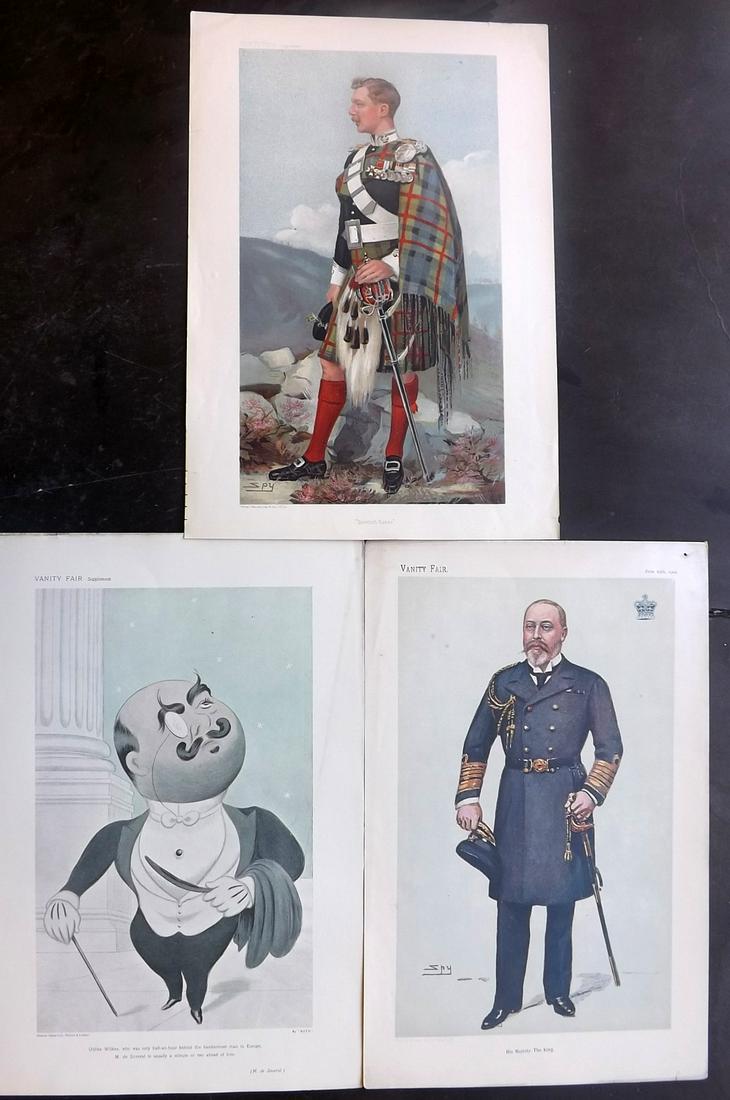 Vanity Fair Prints 1902-06 Mixed Lot of 3. Scotsman (1 of 2)
