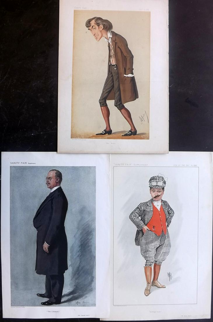 Vanity Fair Prints 1874-1913 Lot 3 Theatre. Irving etc (1 of 2)