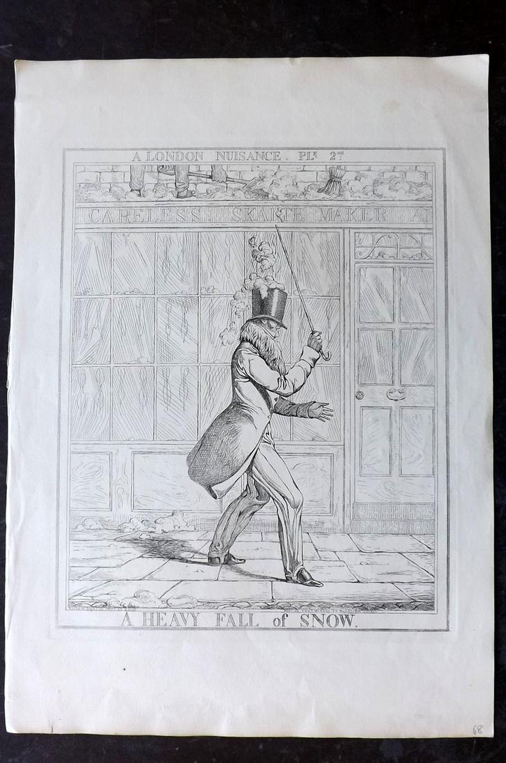 Dighton, Richard C1825 Caricature. A London Nuisance 02 (1 of 2)