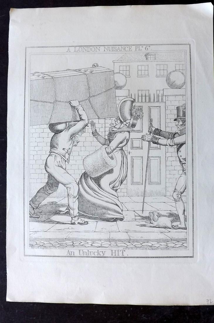 Dighton, Richard C1825 Caricature. A London Nuisance 06 (1 of 2)