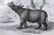 Jardine, William C1840 Pair of Hand Col Rhino Prints - 2