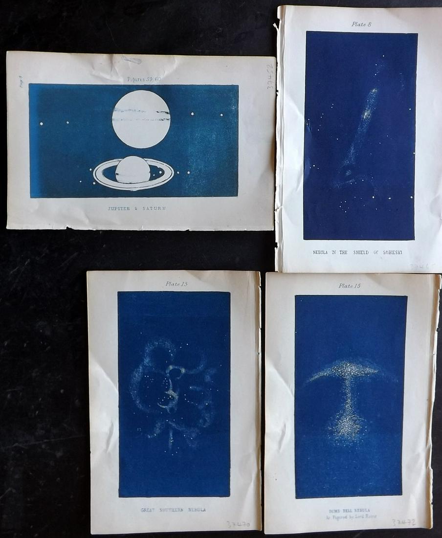 Olmsted, Denison 1850 Lot of 4 Astronomy Prints (1 of 2)