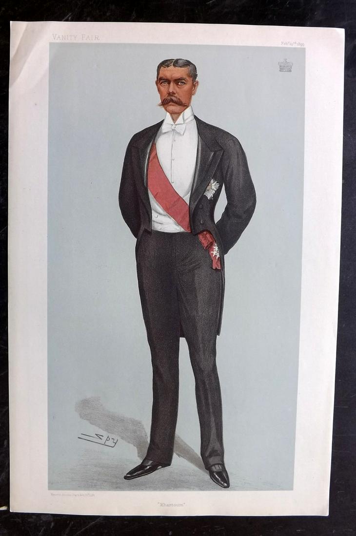 Vanity Fair Print 1899 Lord Kitchener, Military (1 of 1)