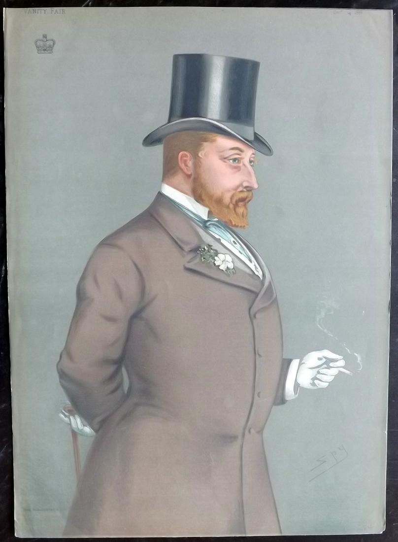 Vanity Fair Print 1878 Edward VII, Royal (1 of 1)