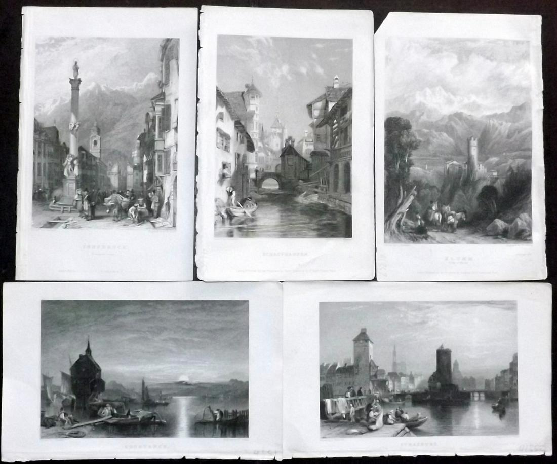 Stanfield, Clarkson 1832 Lot of 5. Austria & (1 of 2)