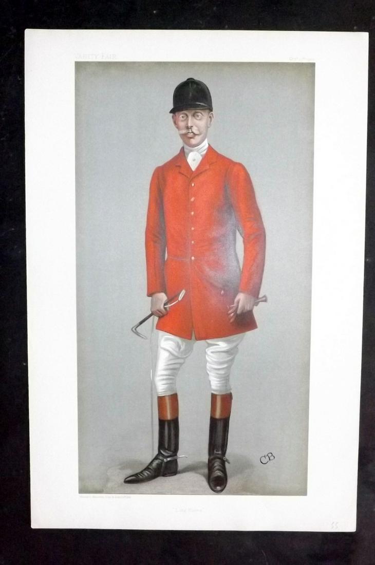 Vanity Fair Print 1900 Master of the Quorn, Foxhunter (1 of 2)