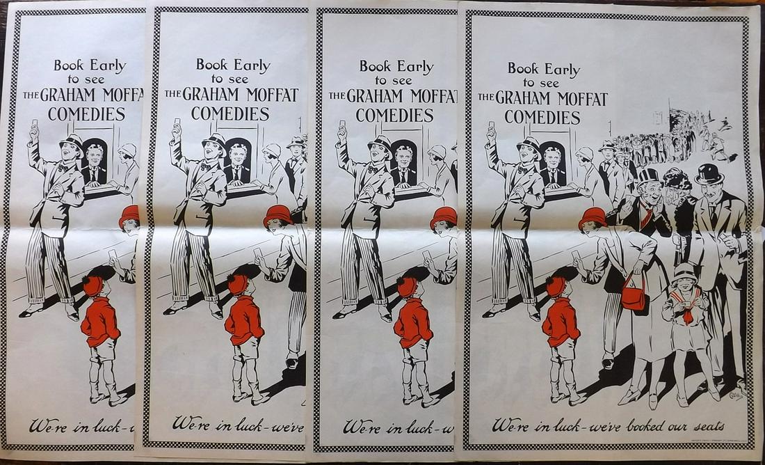 Theatre Poster C1925 Graham Moffat Comedies. Willis (4) (1 of 2)